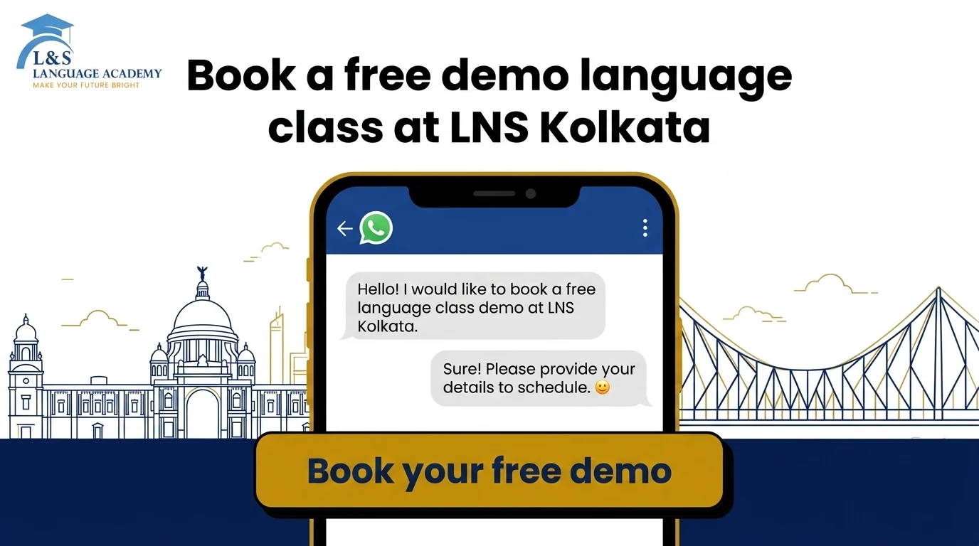 Home 20 Book a free demo language class at LNS Language Academy Kolkata